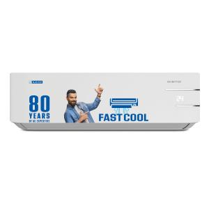Blue Star 1 Ton 3 Star Inverter Split AC (Copper, Convertible 5 in 1 Cooling, Multi Sensors,Blue Fins, Self Diagnosis, IE312YNU, White)