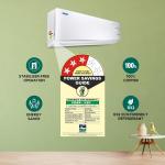 Blue Star 1 Ton 3 Star Inverter Split AC (Copper, Convertible 5 in 1 Cooling, Multi Sensors,Blue Fins, Self Diagnosis, IE312YNU, White)