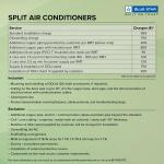 Blue Star 1 Ton 3 Star Inverter Split AC (Copper, Convertible 5 in 1 Cooling, Multi Sensors,Blue Fins, Self Diagnosis, IE312YNU, White)